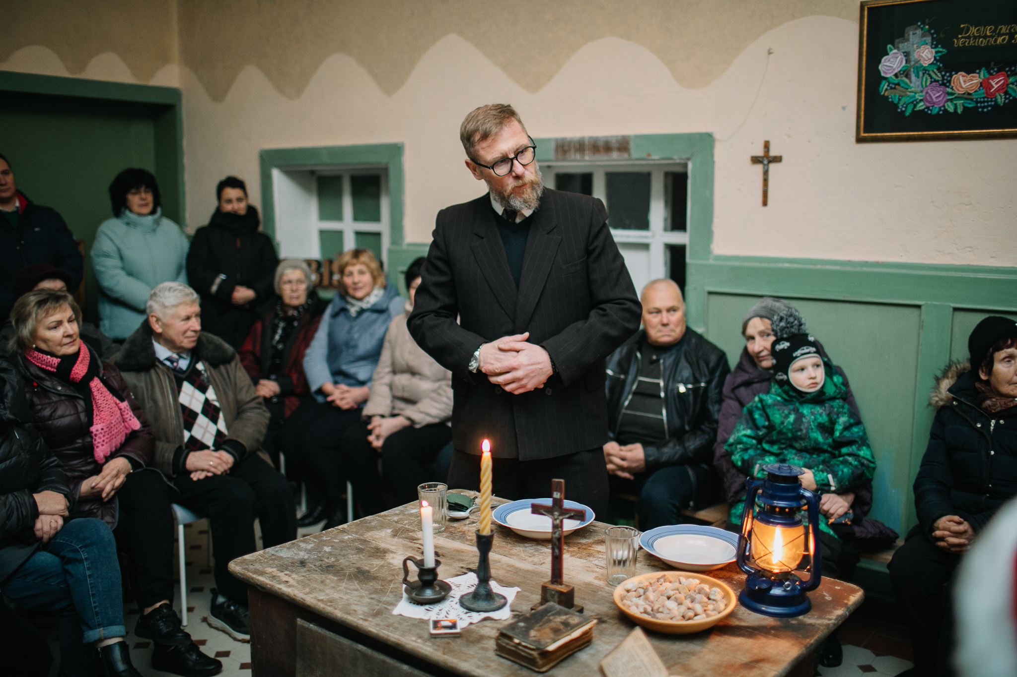 Istorinės atminties centre Lybiškiuose jau papuošta tremtinio eglutė.