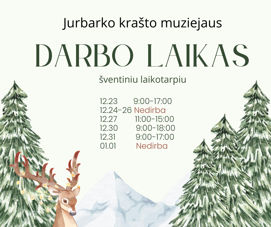 Darbo laikas šventiniu laikotarpiu