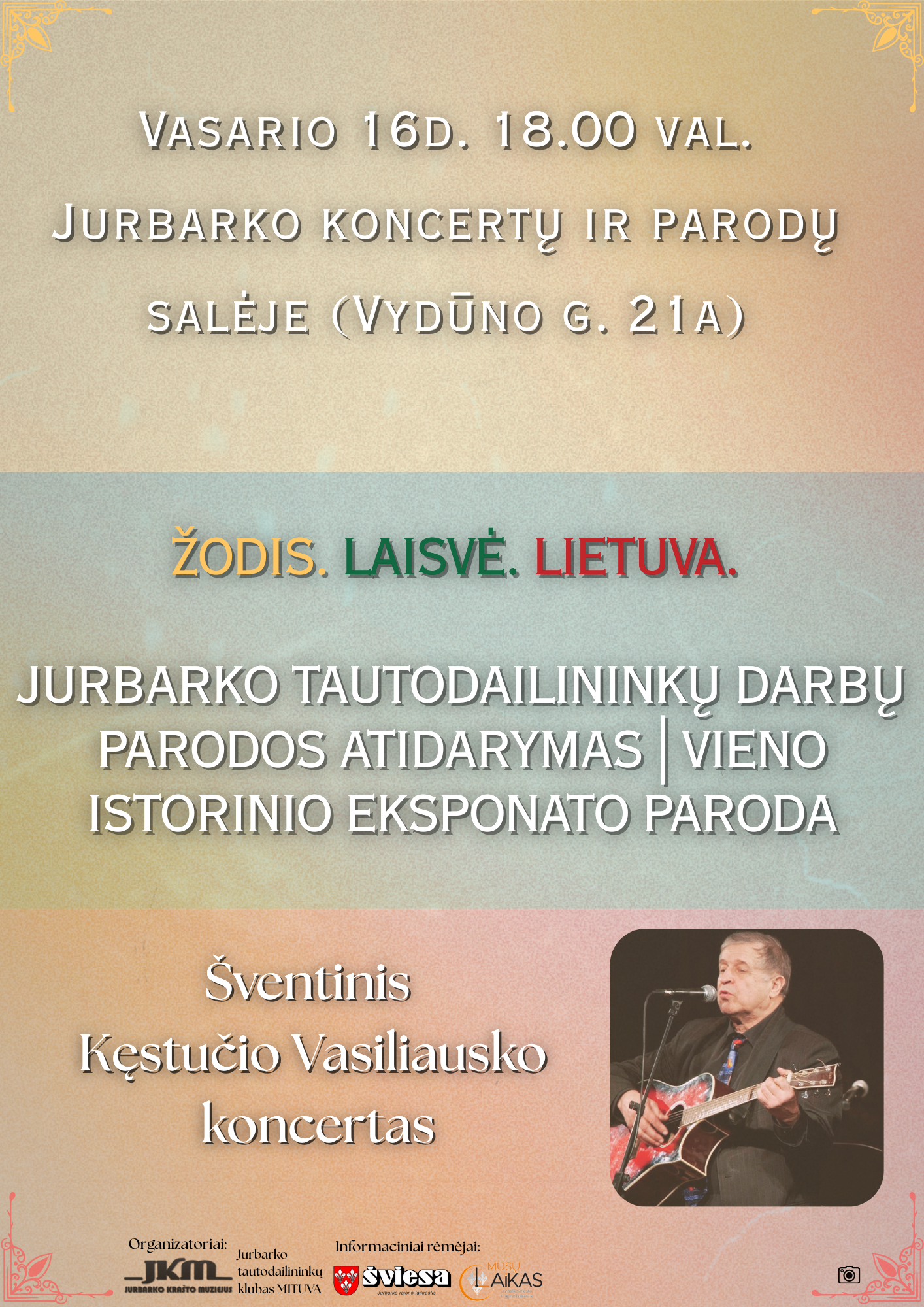 Žodis. Laisvė. Lietuva.