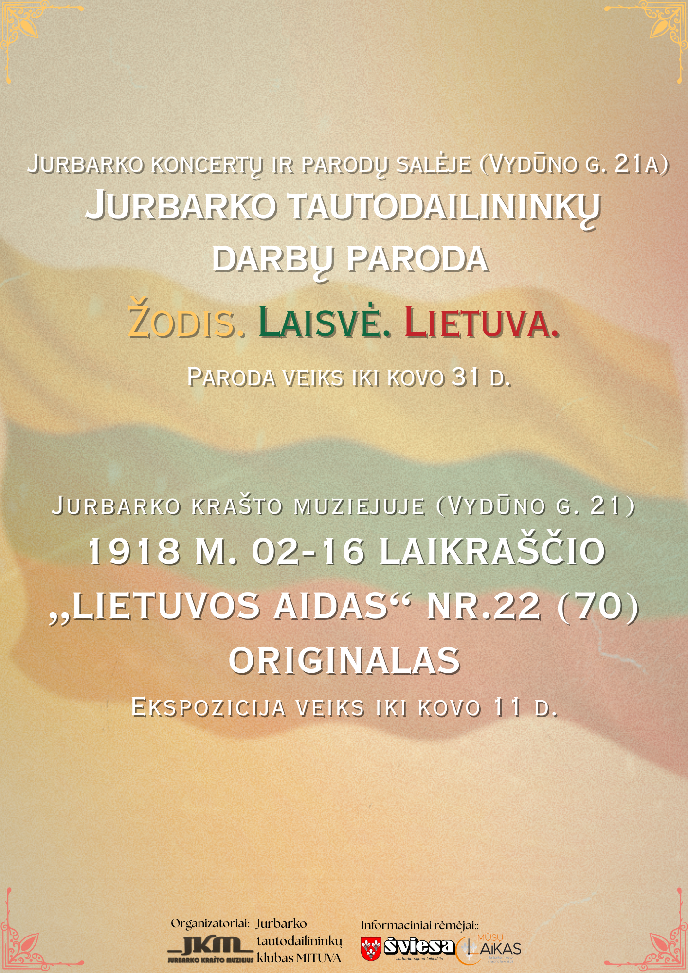 Parodos Jurbarko krašto muziejuje