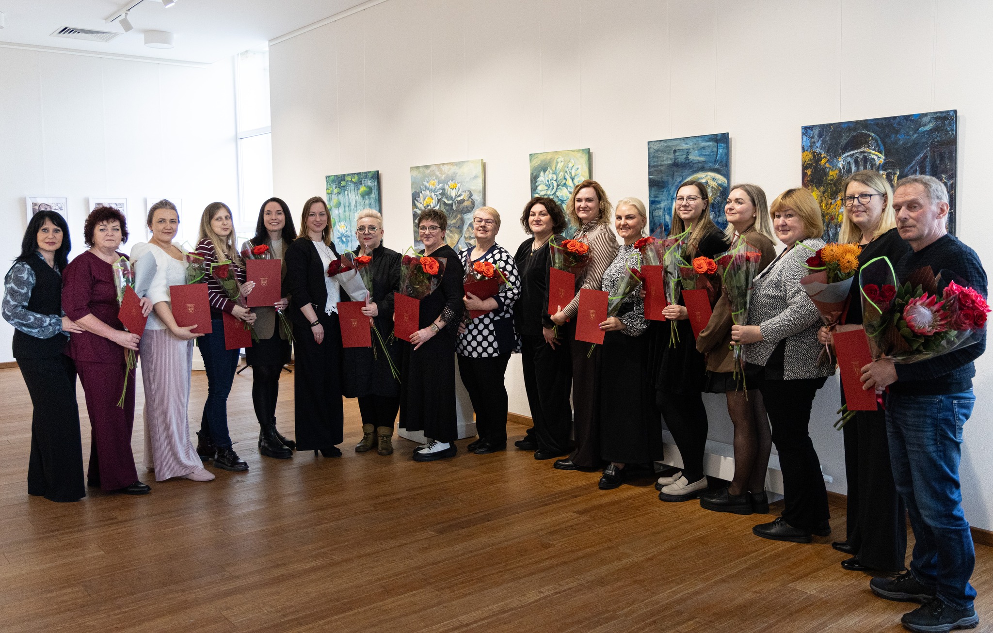 Įteiktos padėkos muziejaus specialistėms