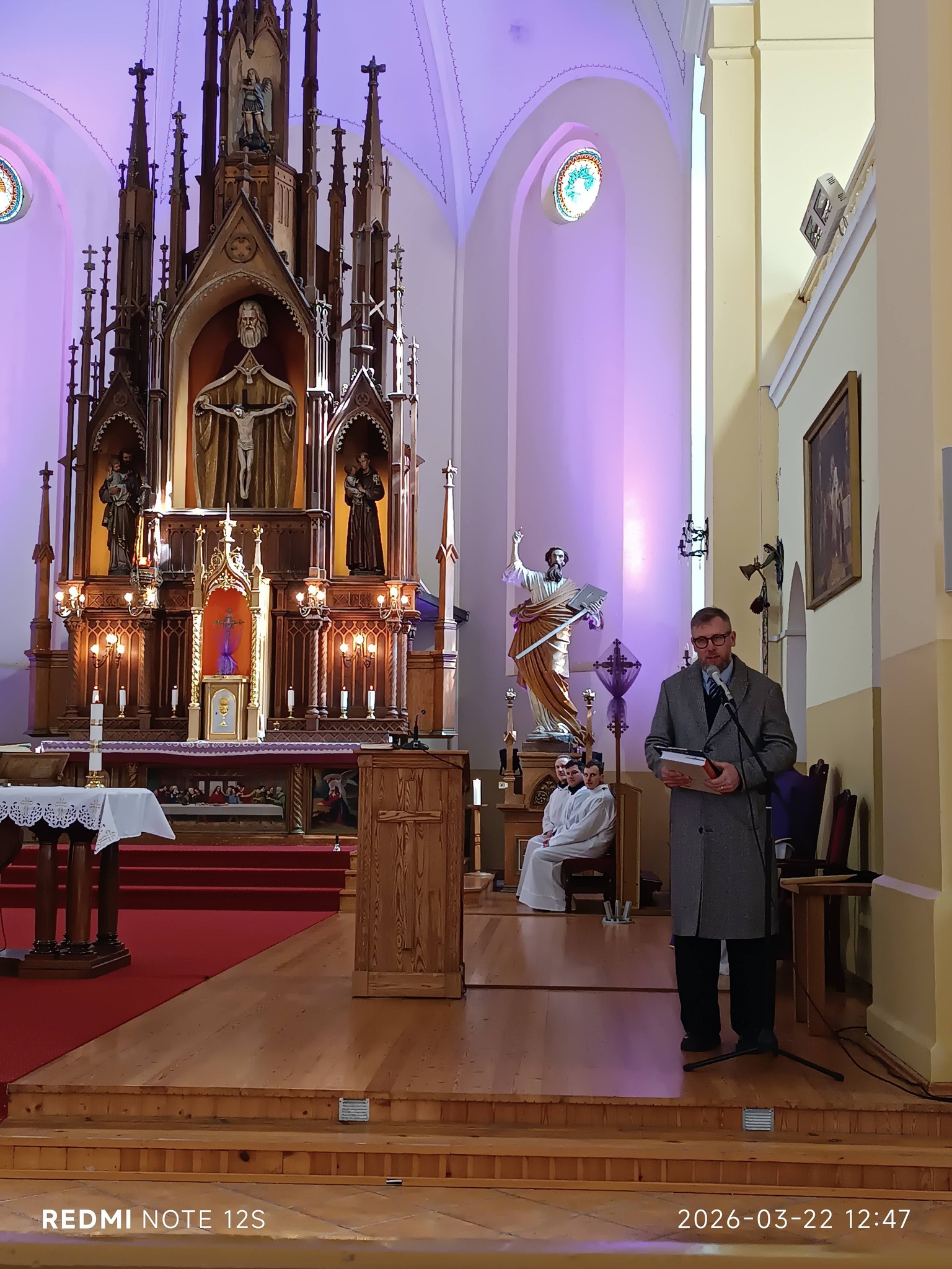 Mišios skirtos Motiejui Strijkovskiui.