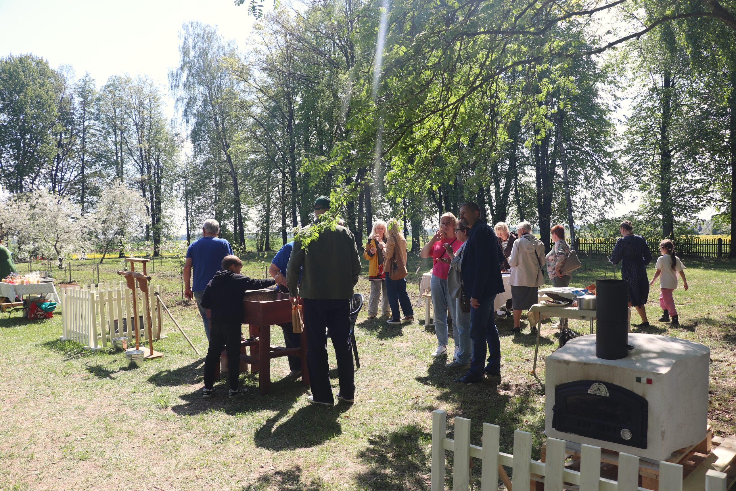 Edukacijų mugė Klangių etnografinėje sodyboje