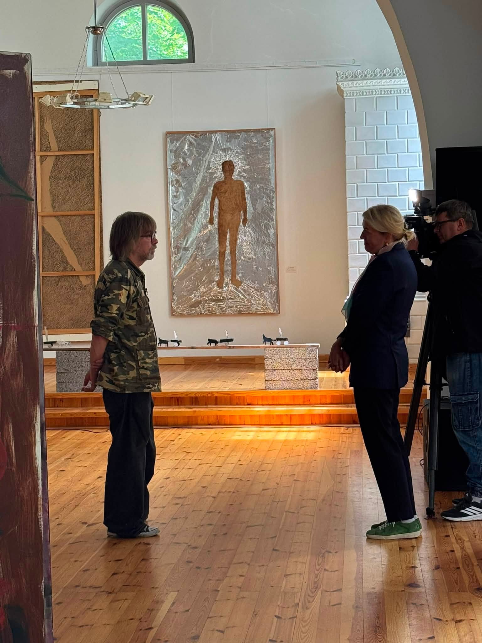 Vido Poškaus „Palemonidai” filmavimas