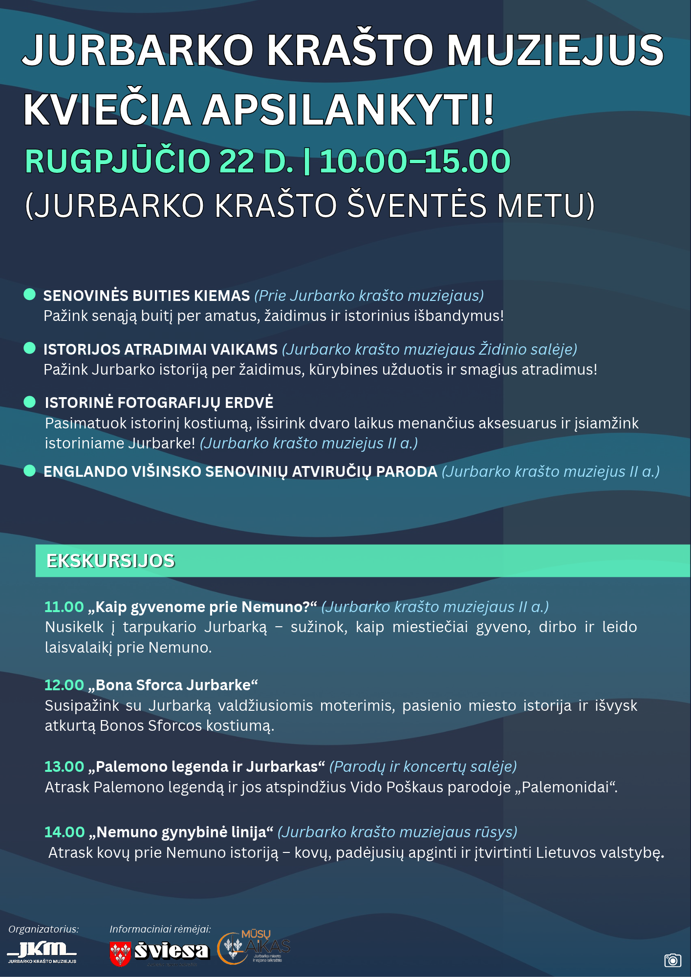 JURBARKO KRAŠTO MUZIEJUS KVIEČIA APSILANKYTI!