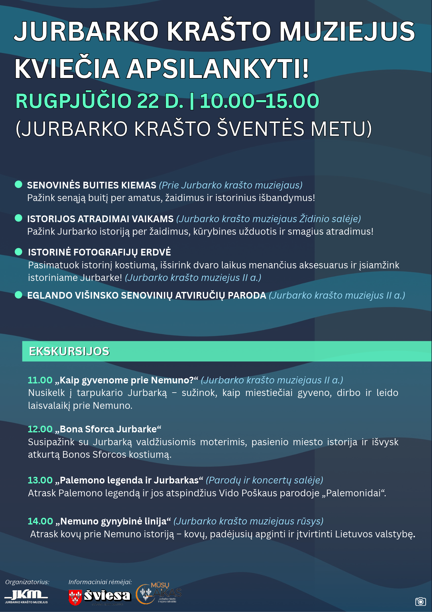 Muziejaus renginiai Jurbarko krašto šventės metu